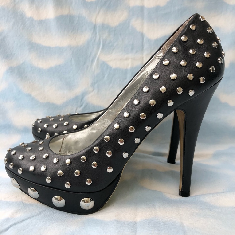 Ted Baker Limited Edition Studded Leather Pumps